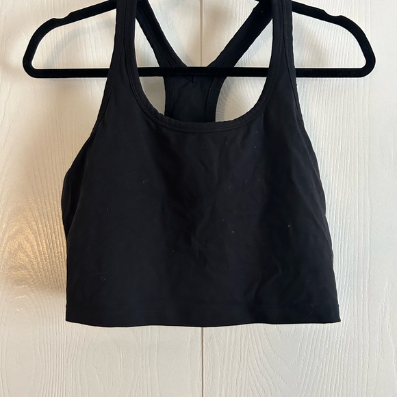 Black Longline Sportsbra - Picture 1 of 4